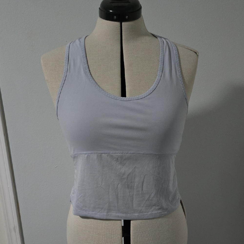 Fabletics Cashel Midi Logo Sports Bra